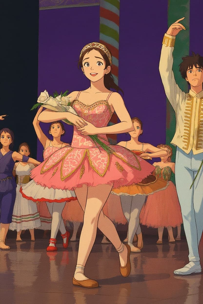 Transform image to ghibli art style