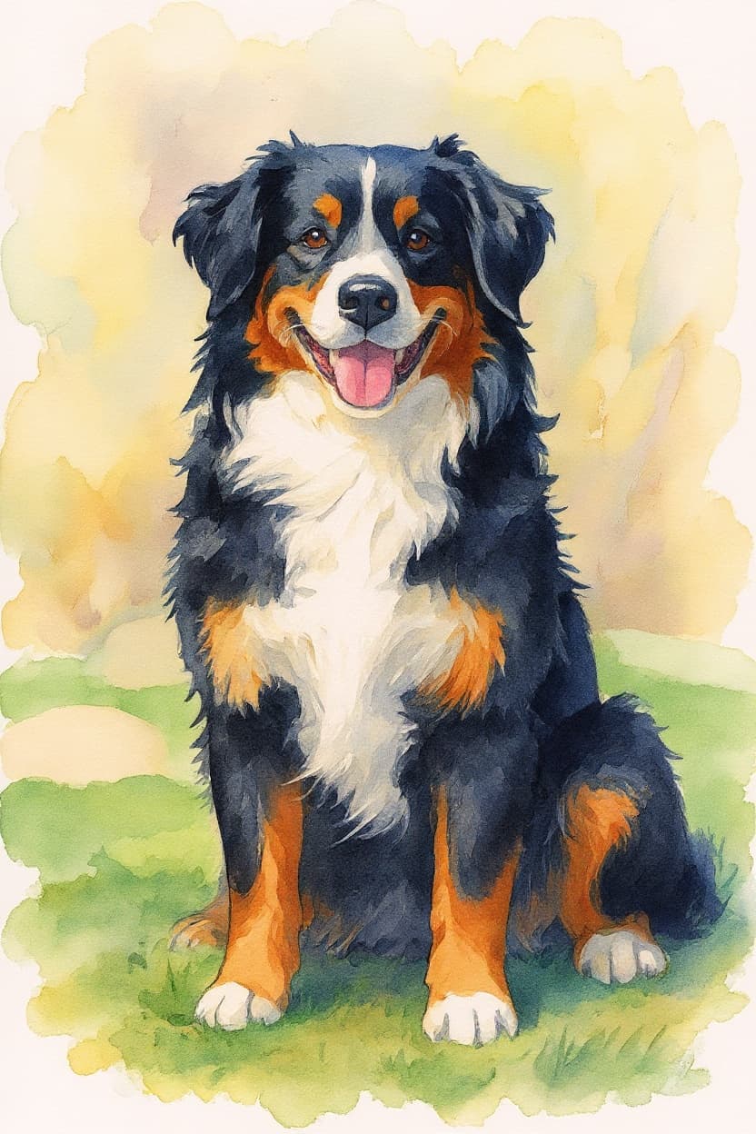 Transform image to watercolor art style