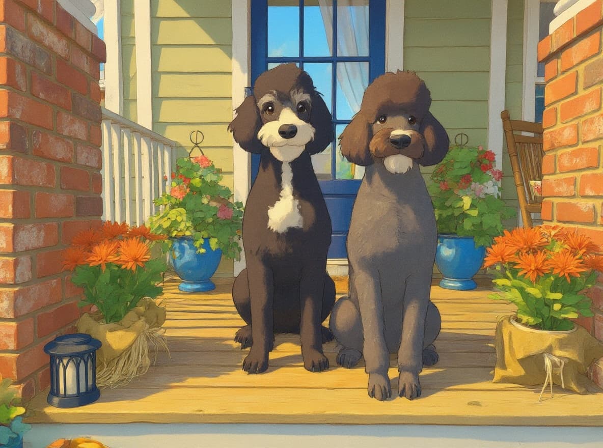 Transform image to ghibli art style