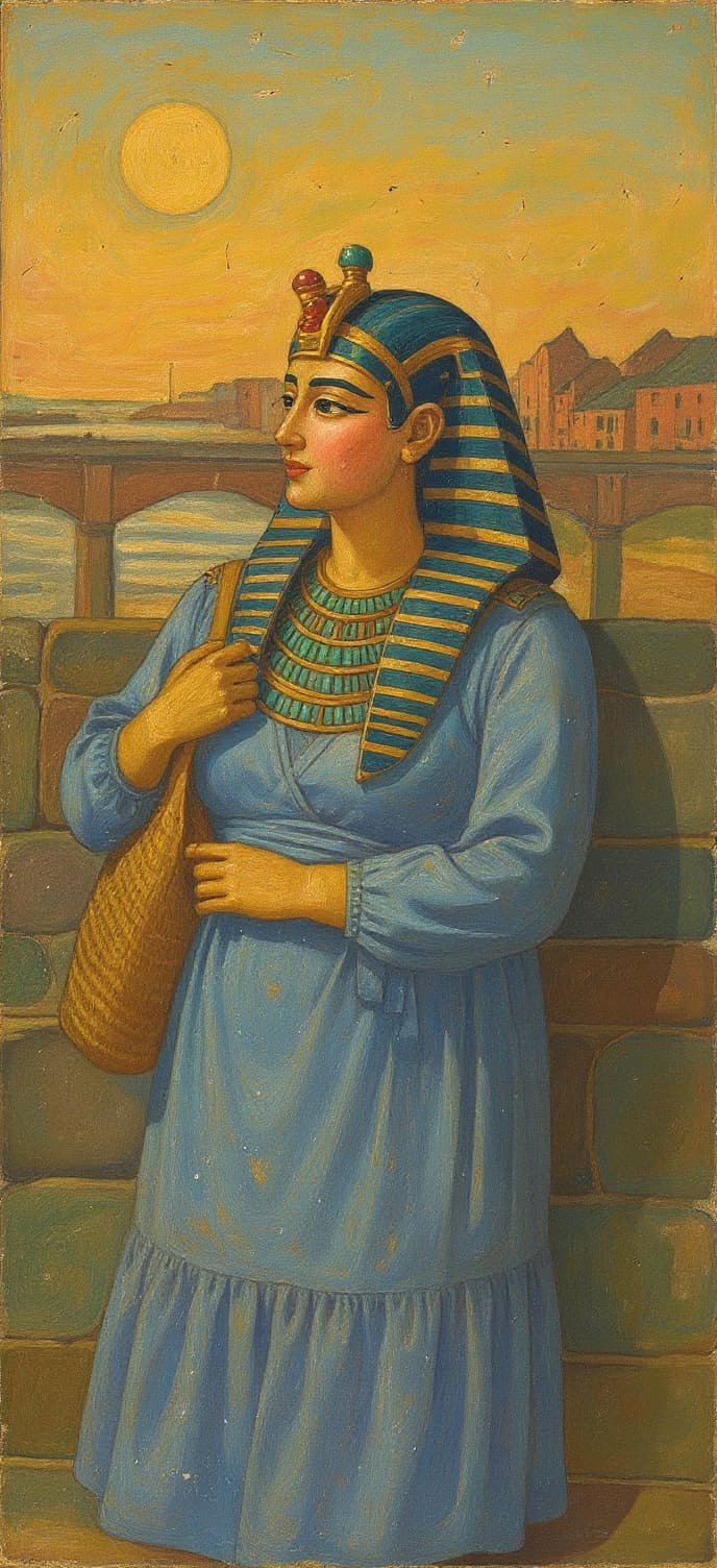 Transform image to egyptian art style