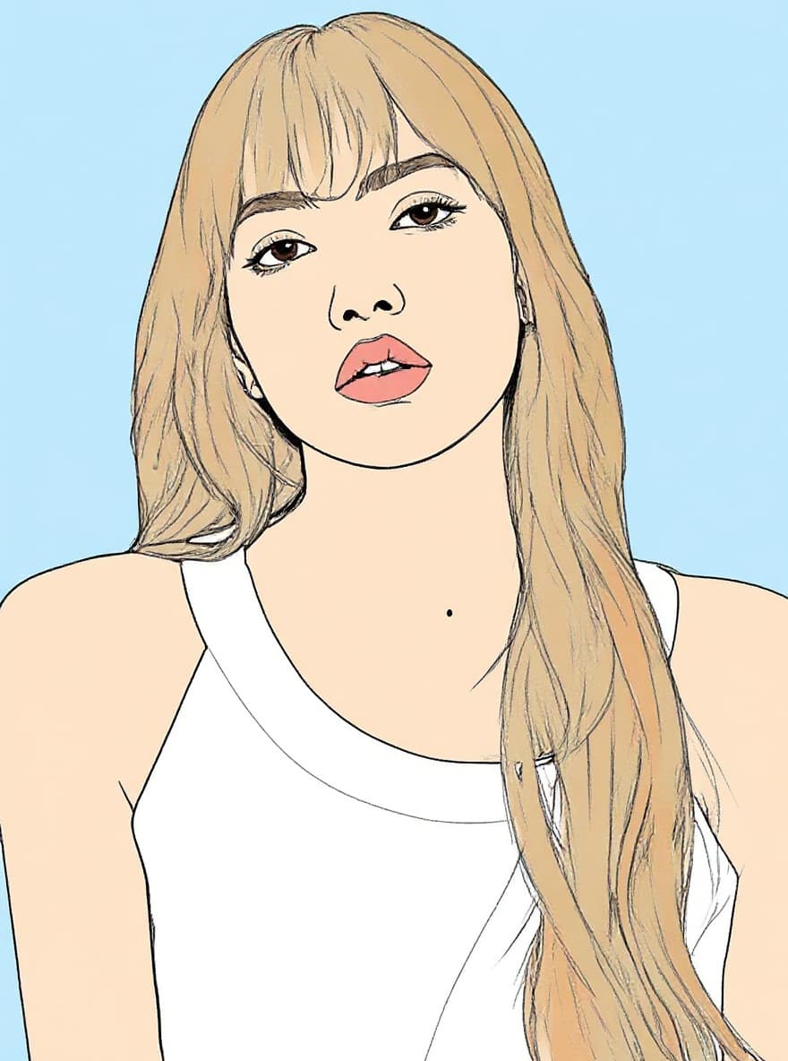 Transform image to line-art art style