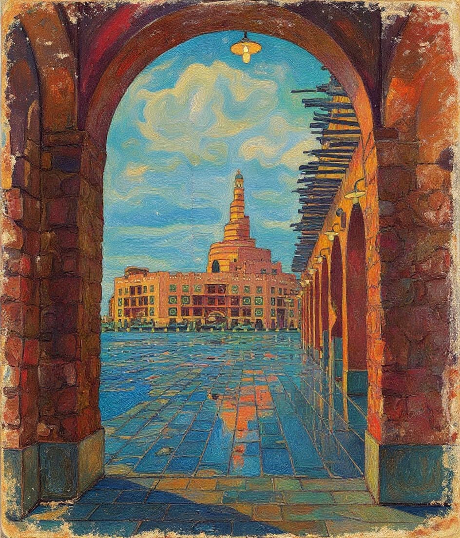 Transform image to vintage art style