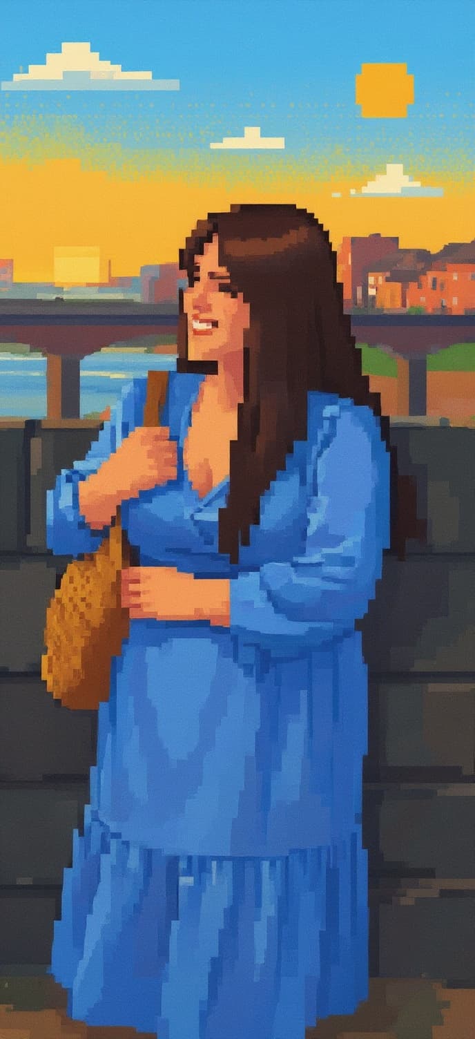 Transform image to pixel-art art style