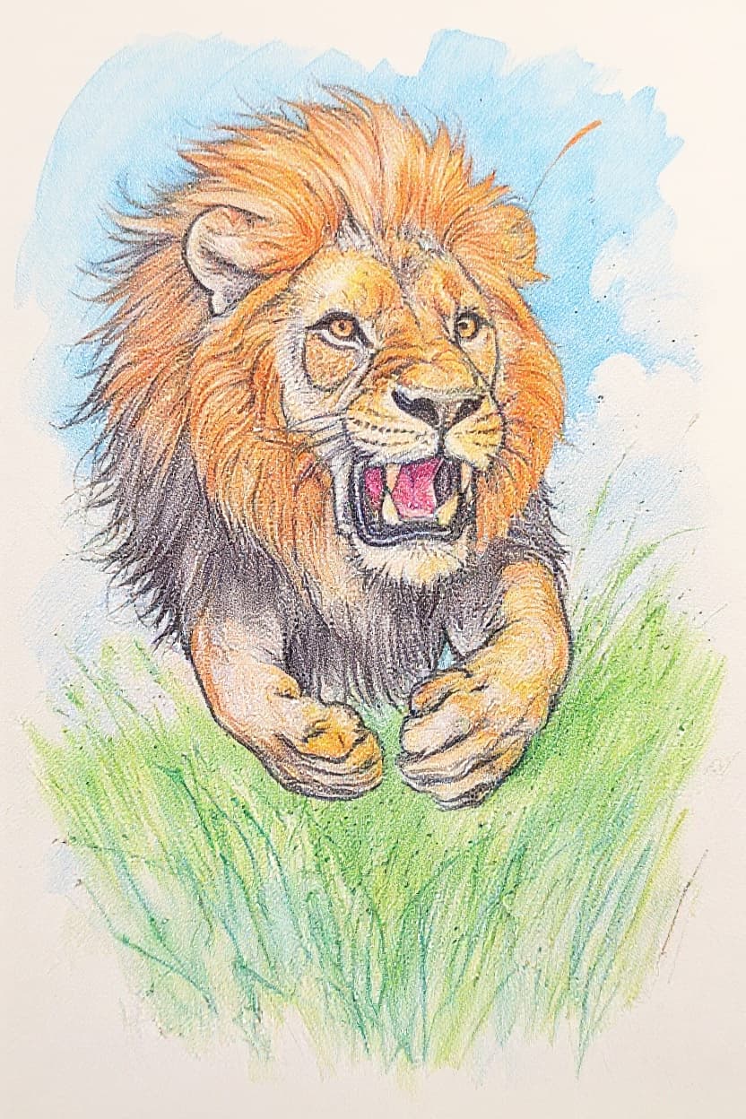 Transform image to sketch art style