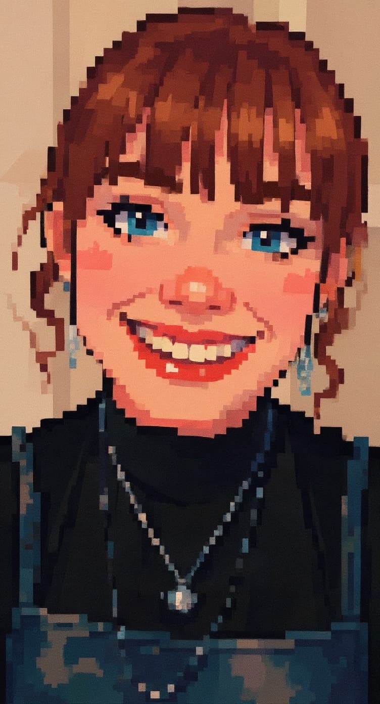 Transform image to pixel-art art style