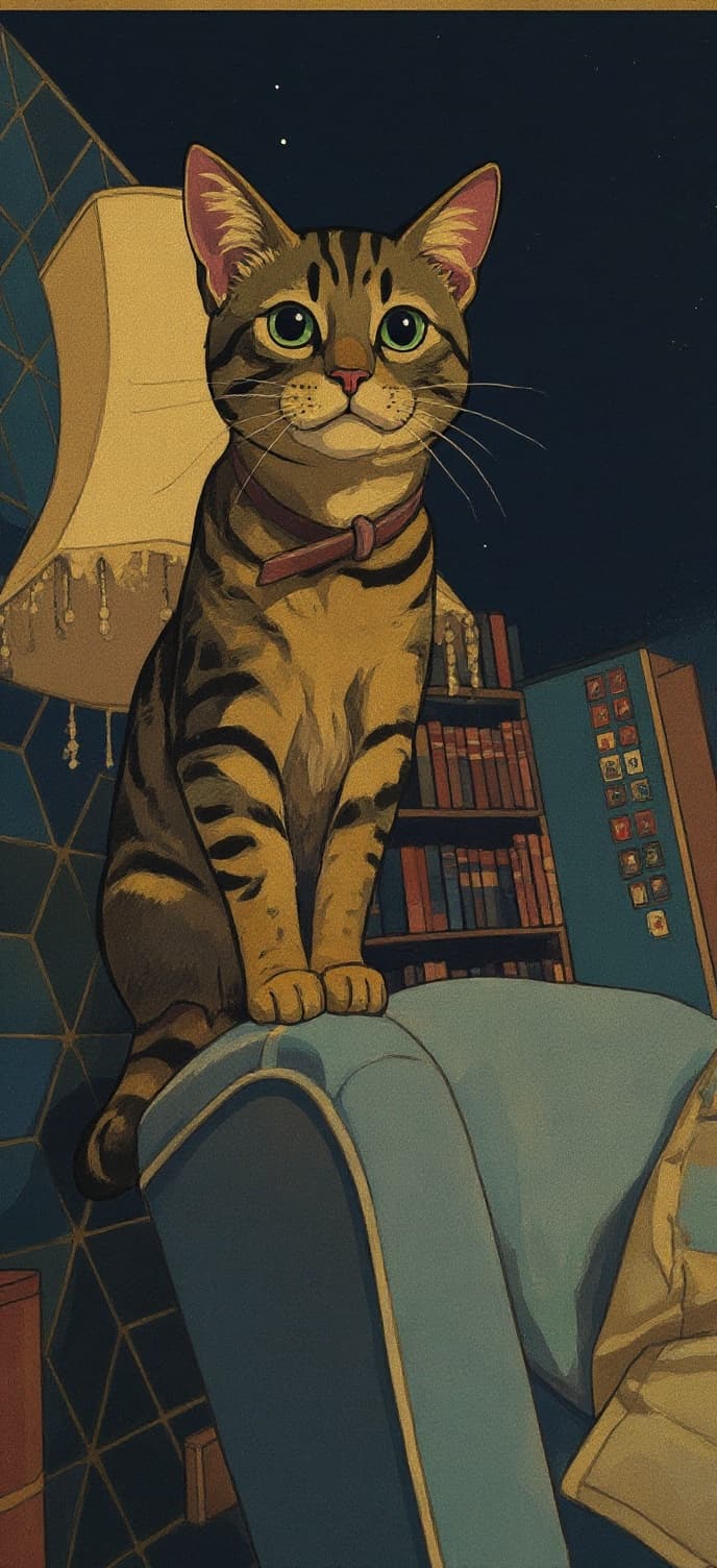 Transform image to art-deco art style