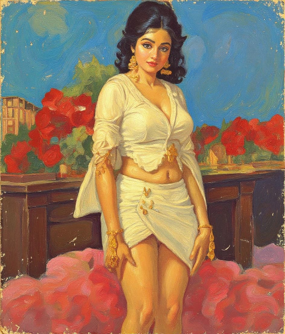 Transform image to vintage art style