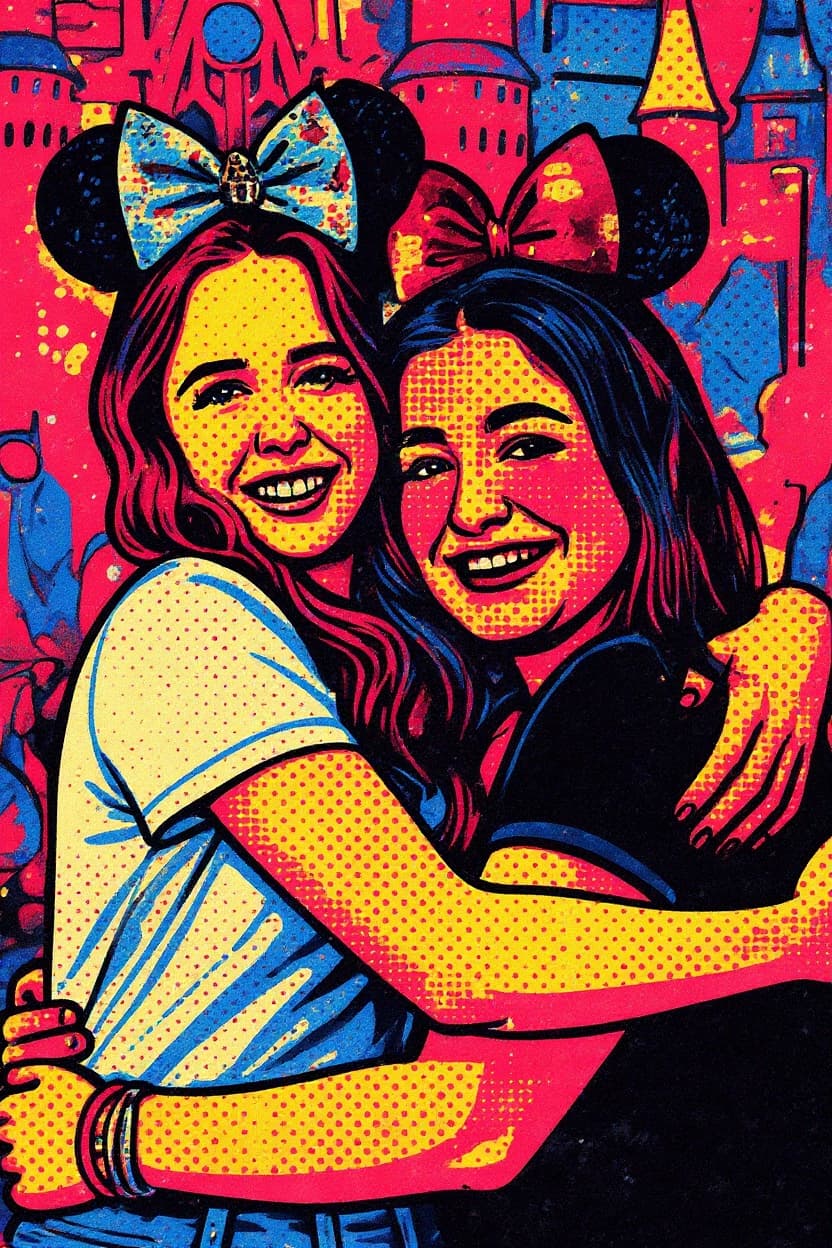 Transform image to pop-art art style