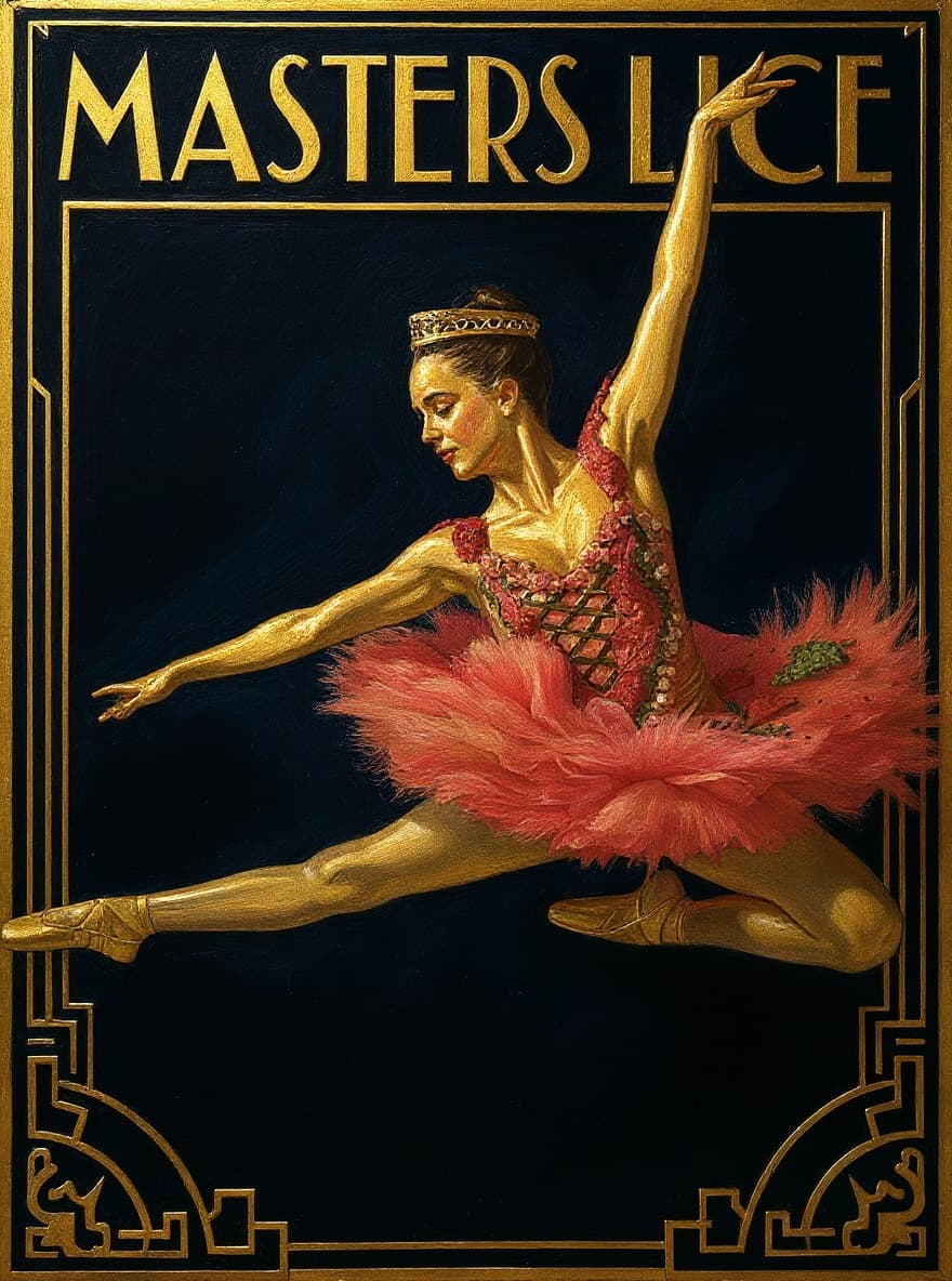 Transform image to art-deco art style
