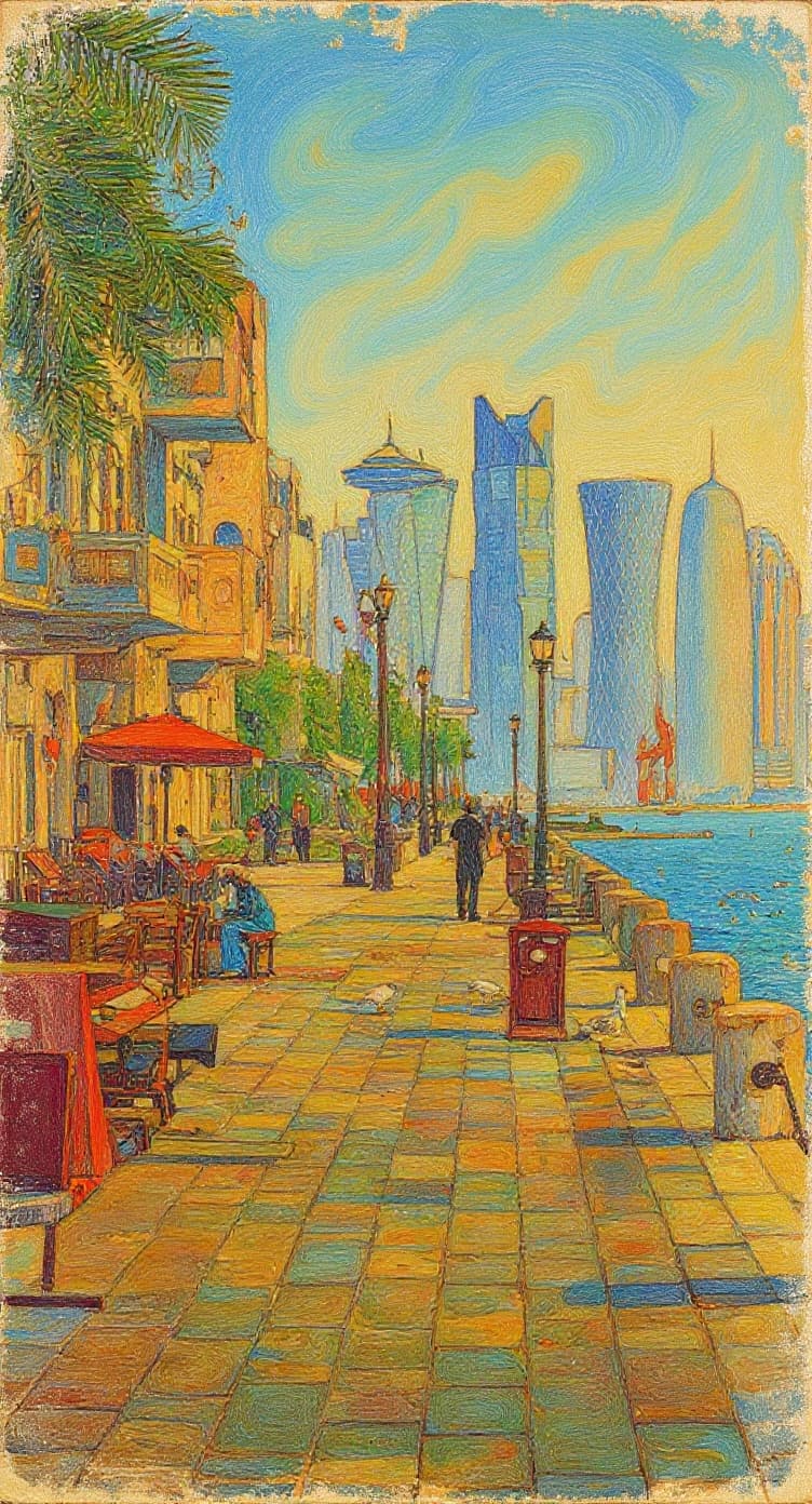 Transform image to vintage art style