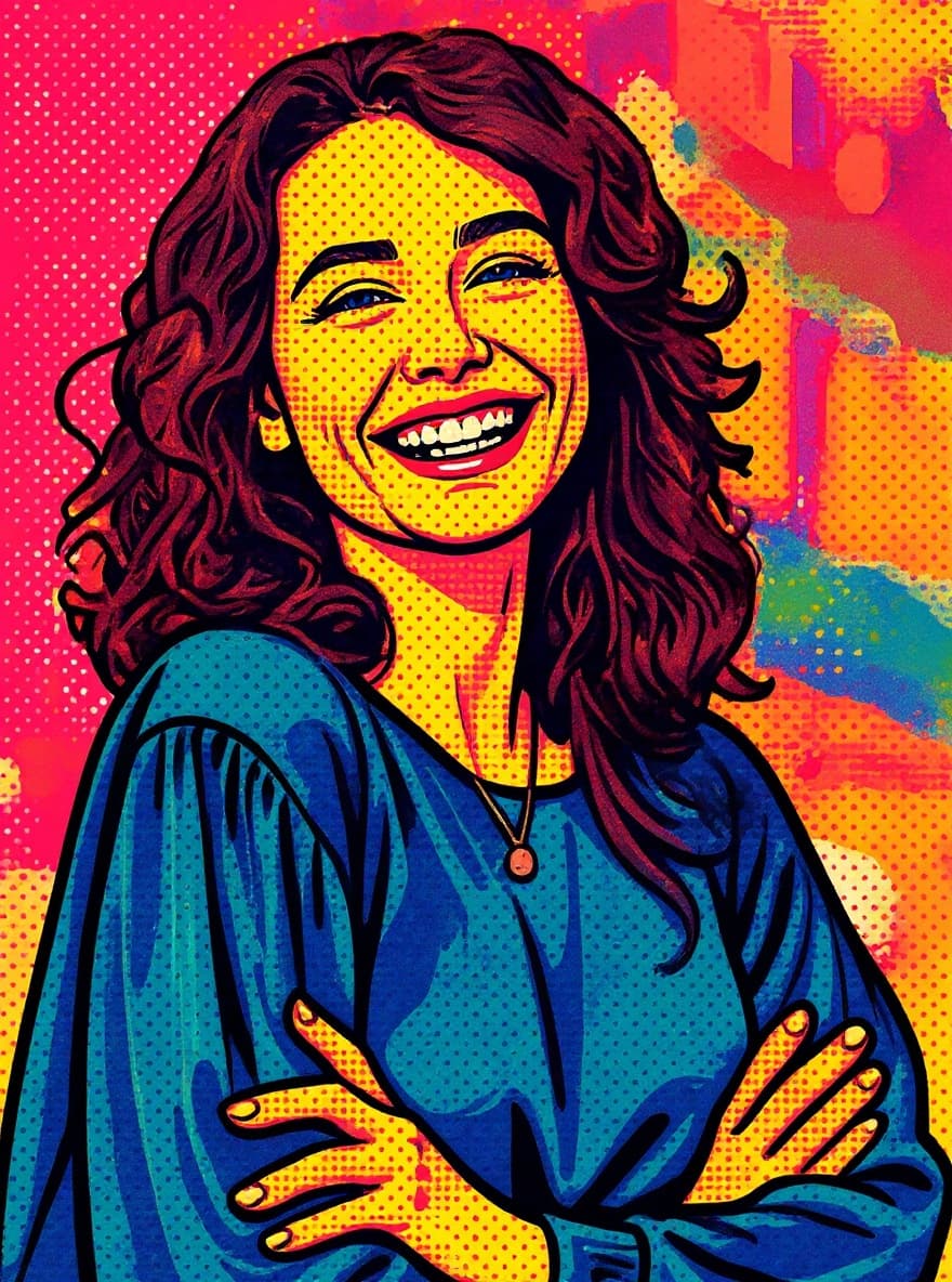 Transform image to pop-art art style