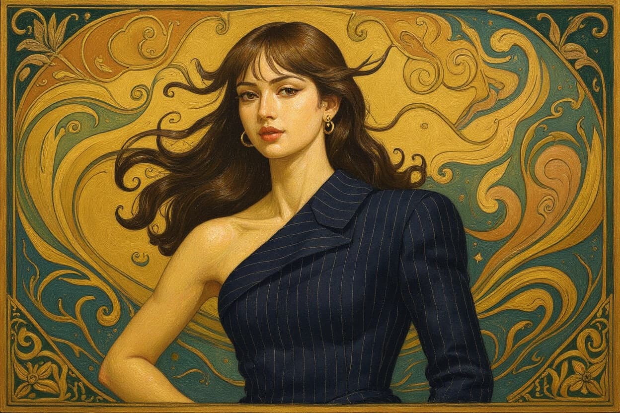 Transform image to art-nouveau art style