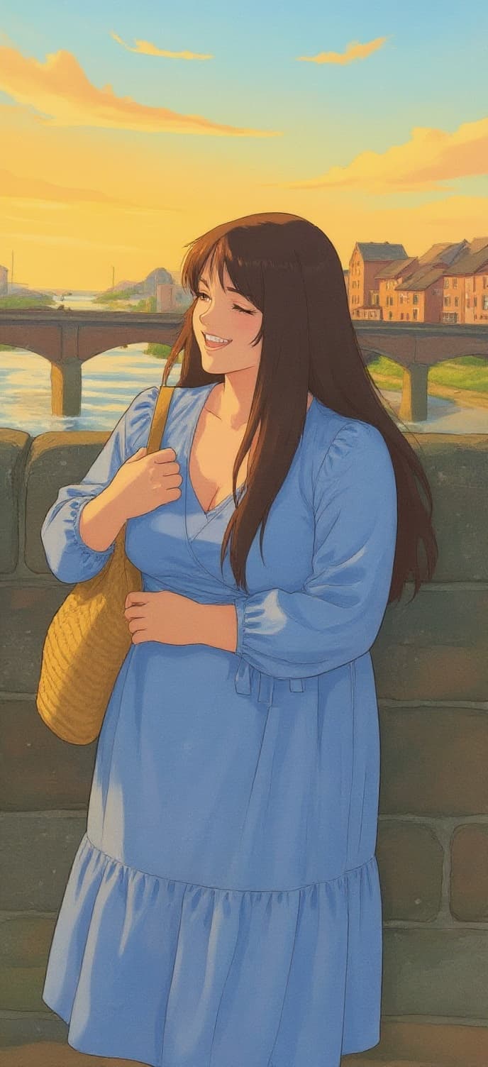 Transform image to ghibli art style