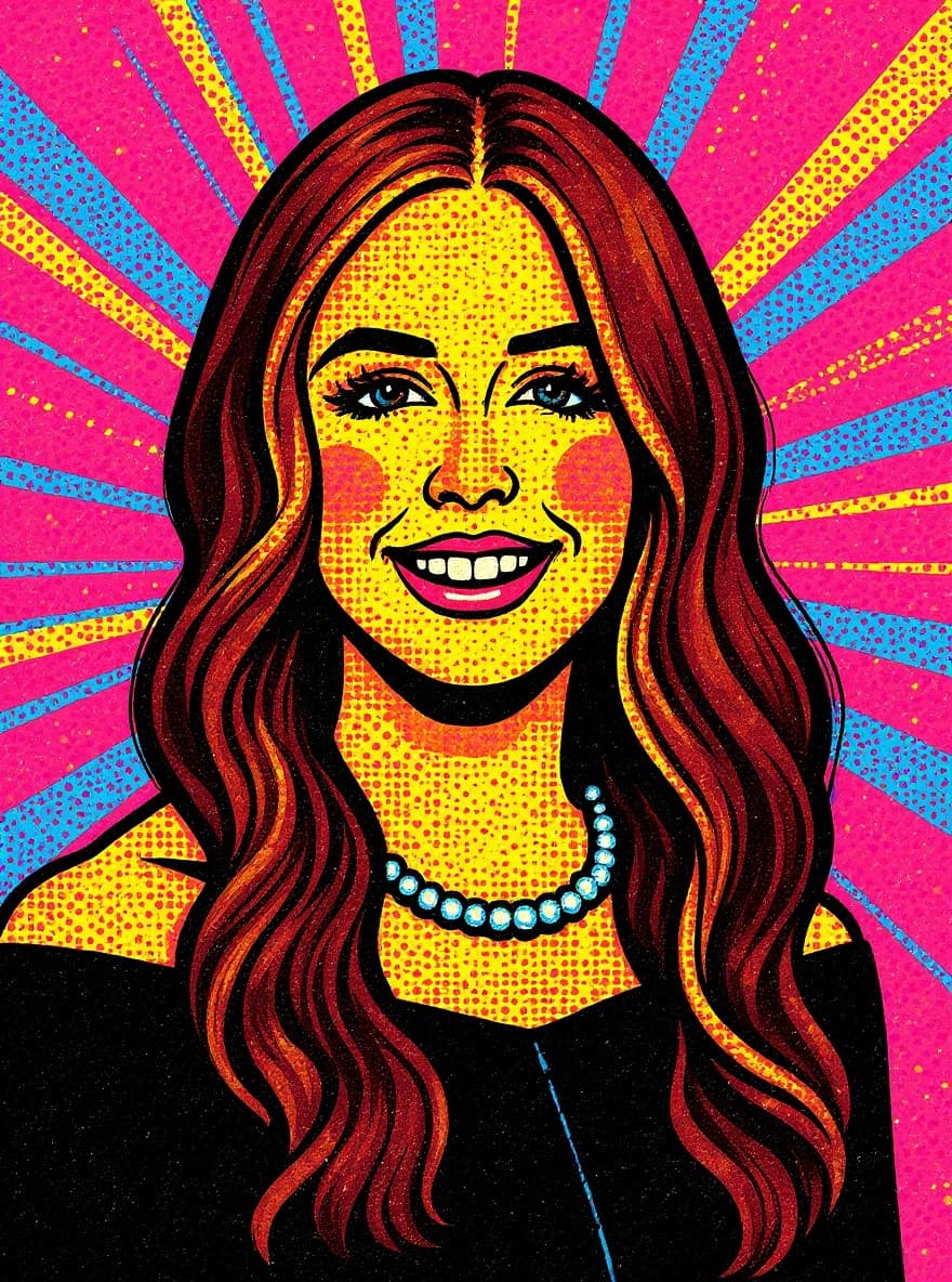 Transform image to pop-art art style