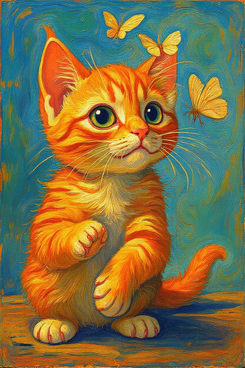 Transform image to impressionism art style