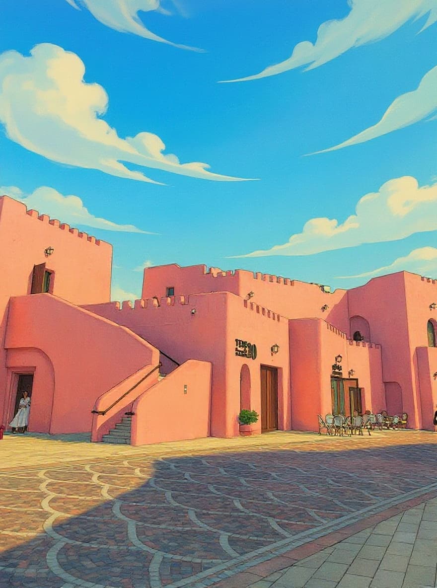 Transform image to ghibli art style
