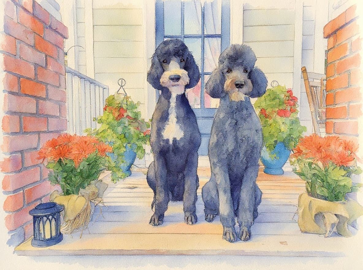 Transform image to watercolor art style
