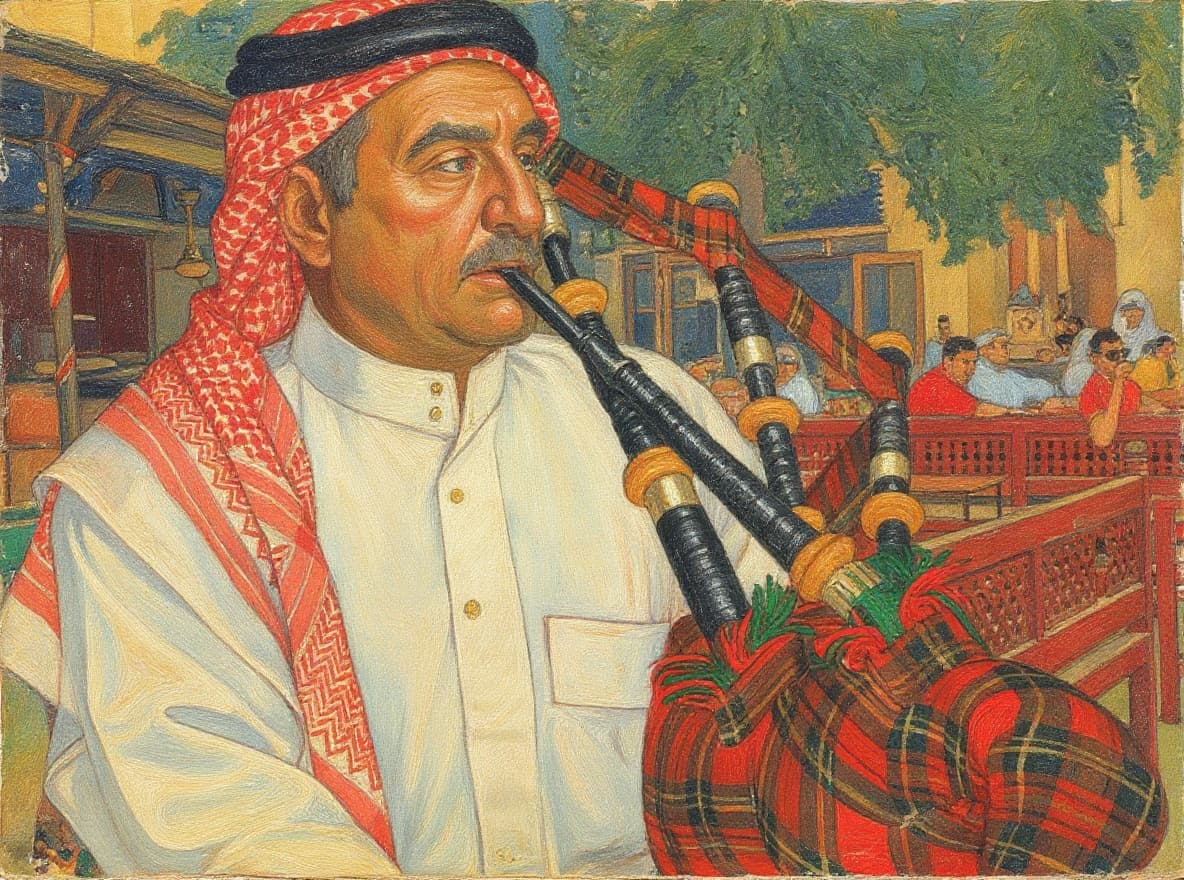Transform image to vintage art style