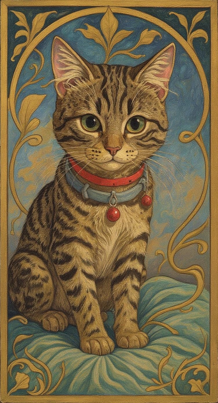 Transform image to art-nouveau art style