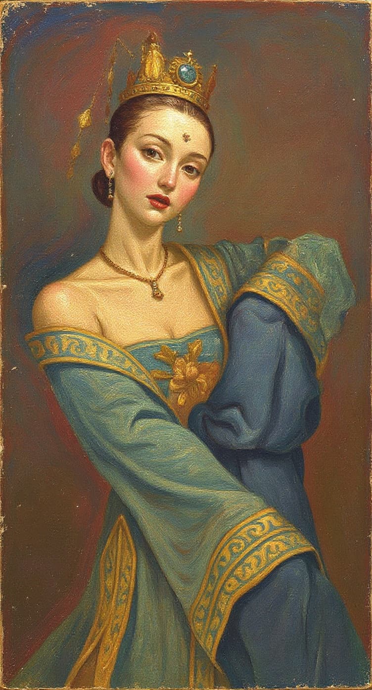Transform image to vintage art style