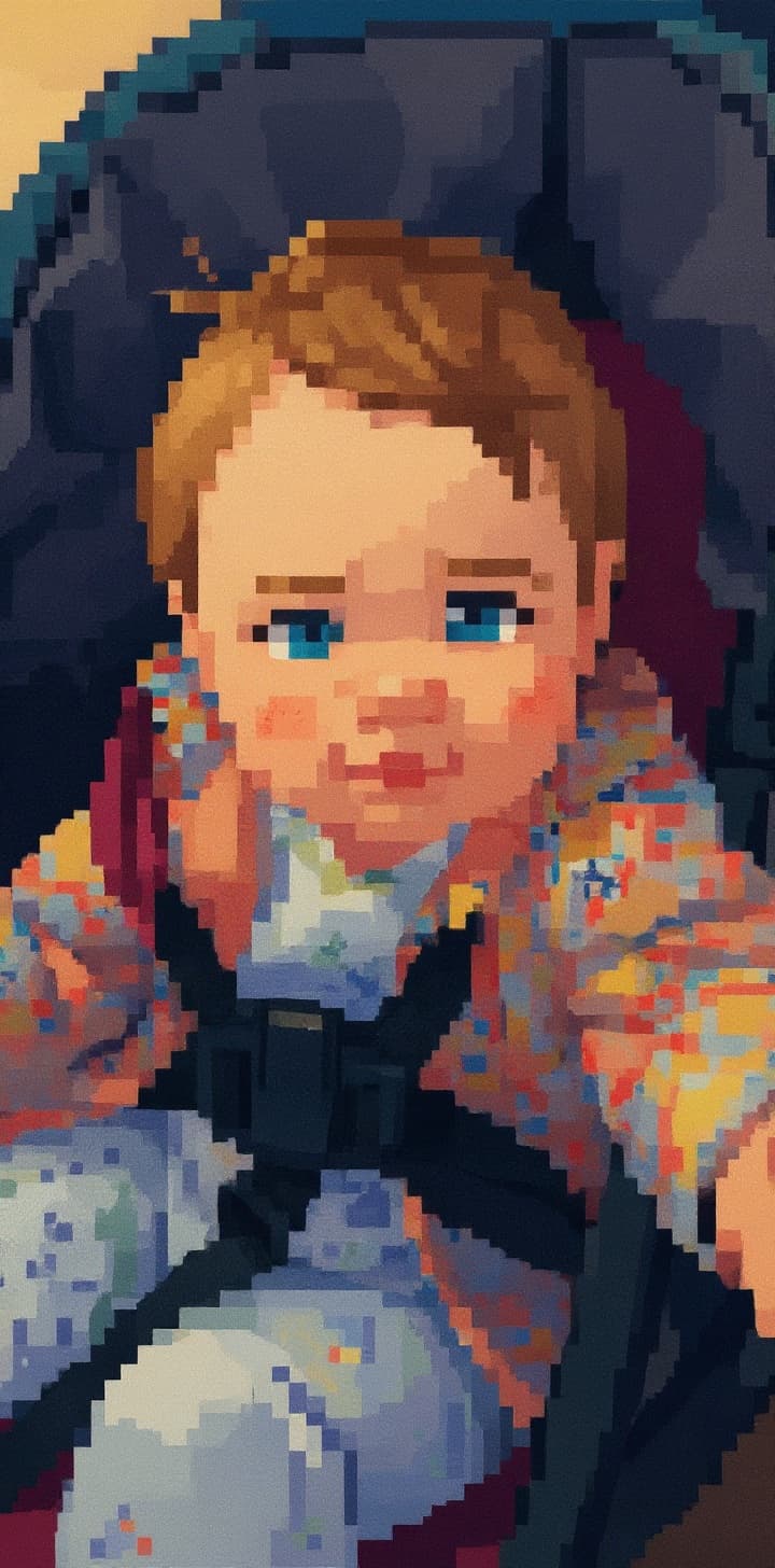 Transform image to pixel-art art style