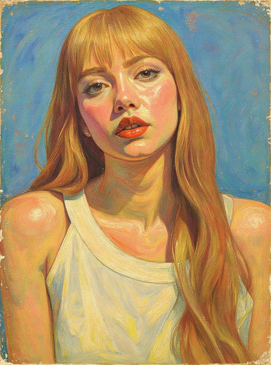 Transform image to vintage art style