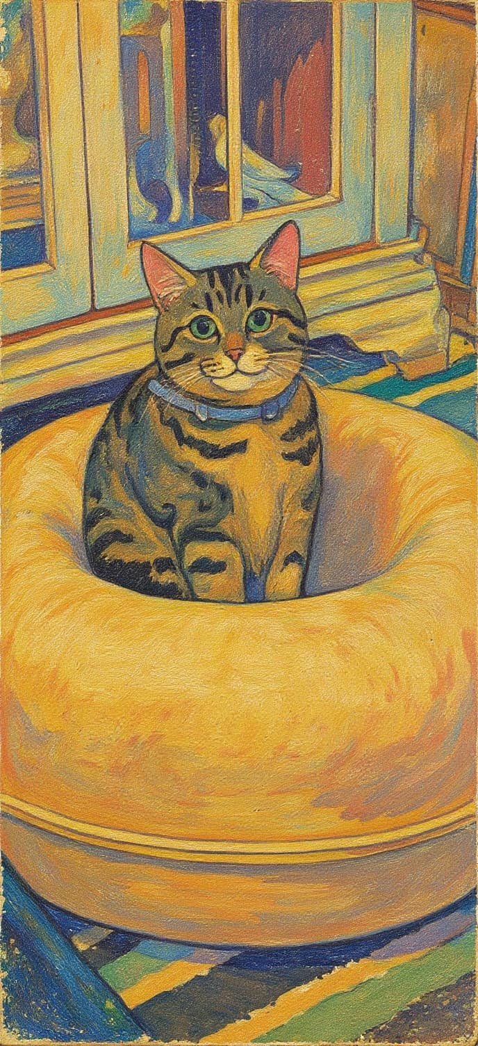 Transform image to vintage art style