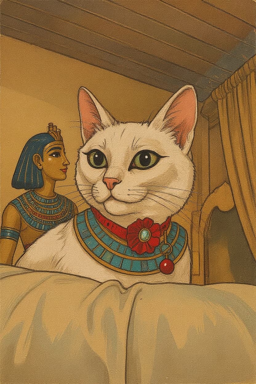 Transform image to egyptian art style