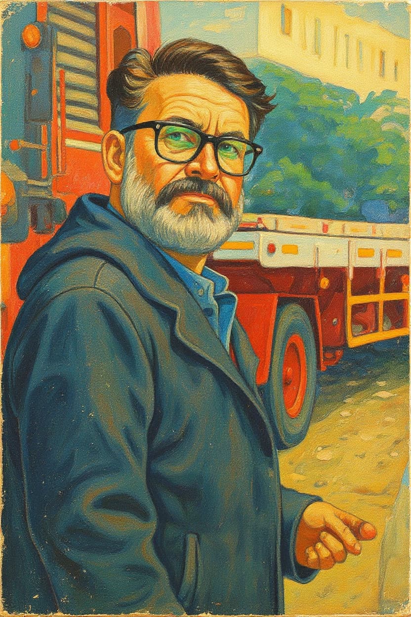 Transform image to vintage art style