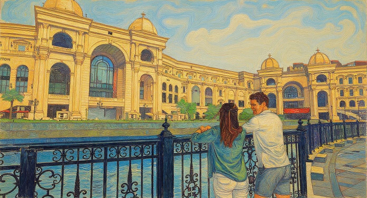 Transform image to vintage art style