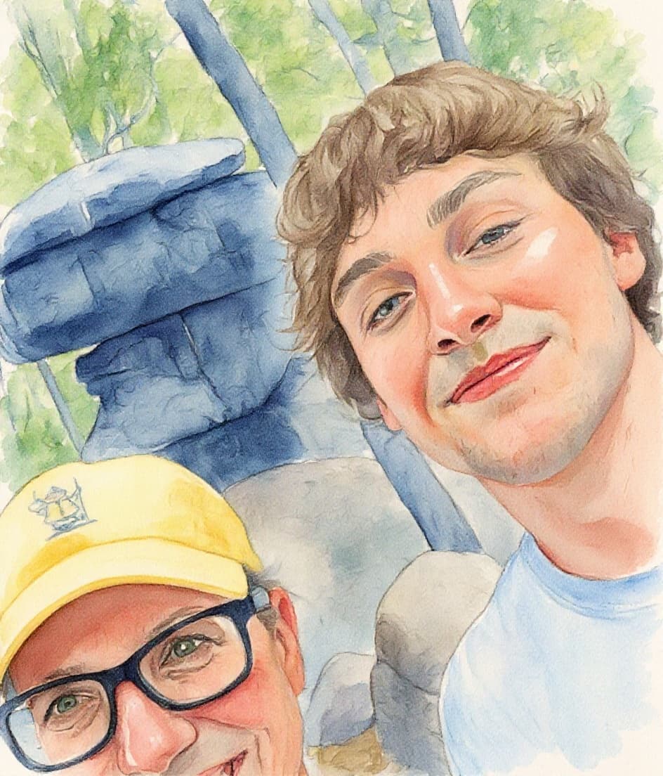 Transform image to watercolor art style