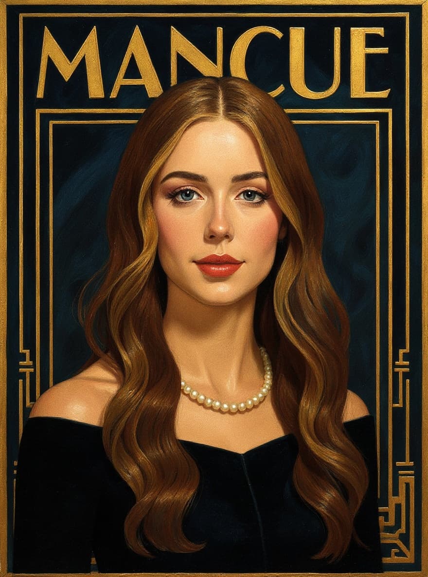 Transform image to art-deco art style