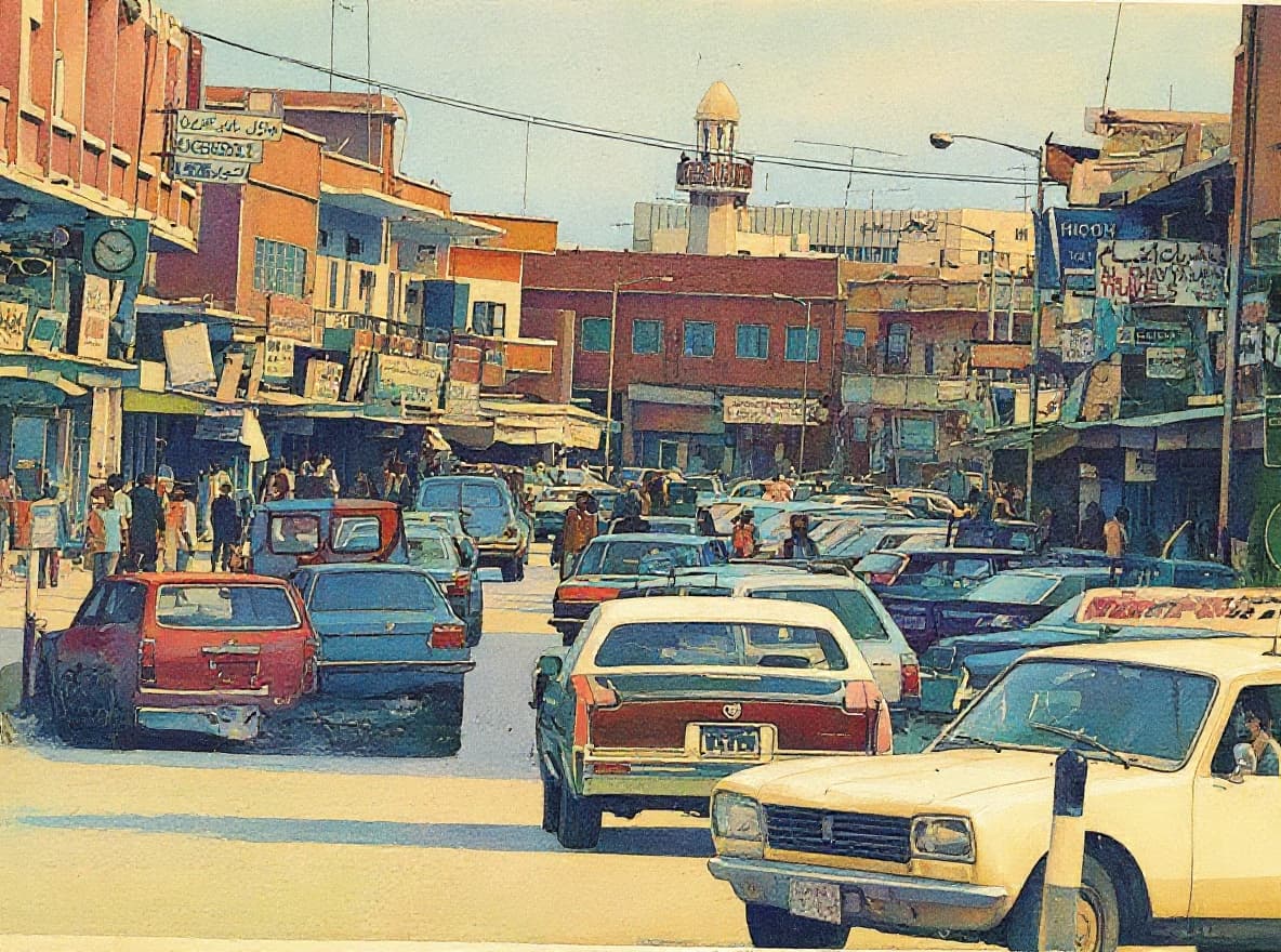 Transform image to vintage art style