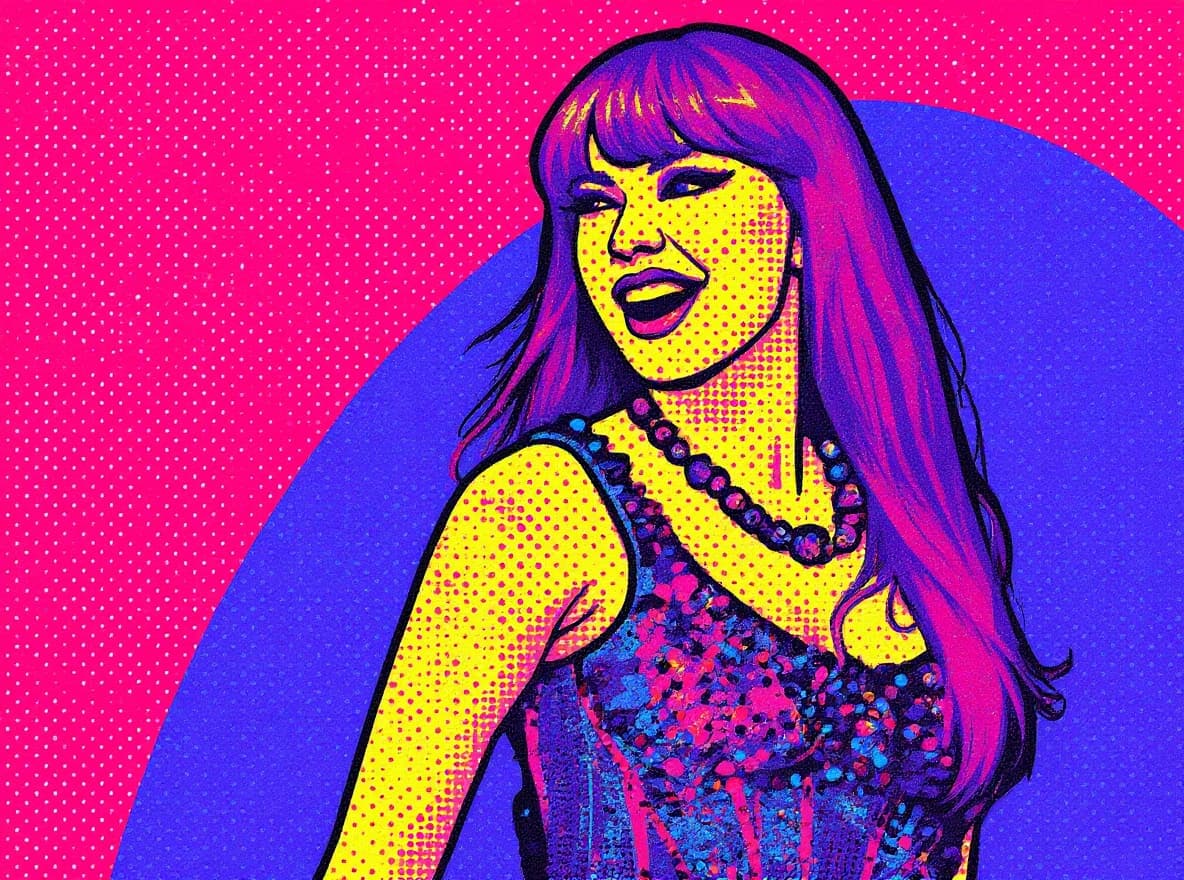 Transform image to pop-art art style