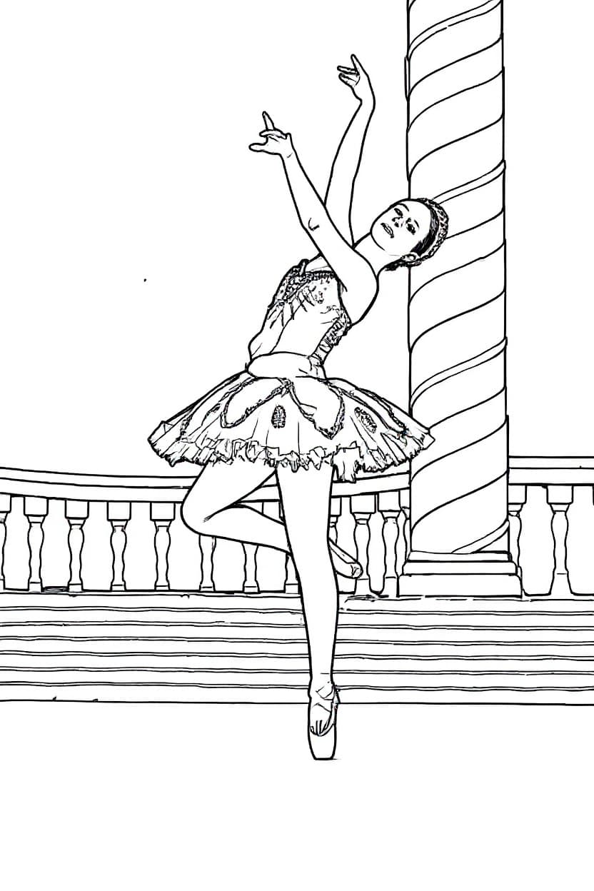 Transform image to line-art art style