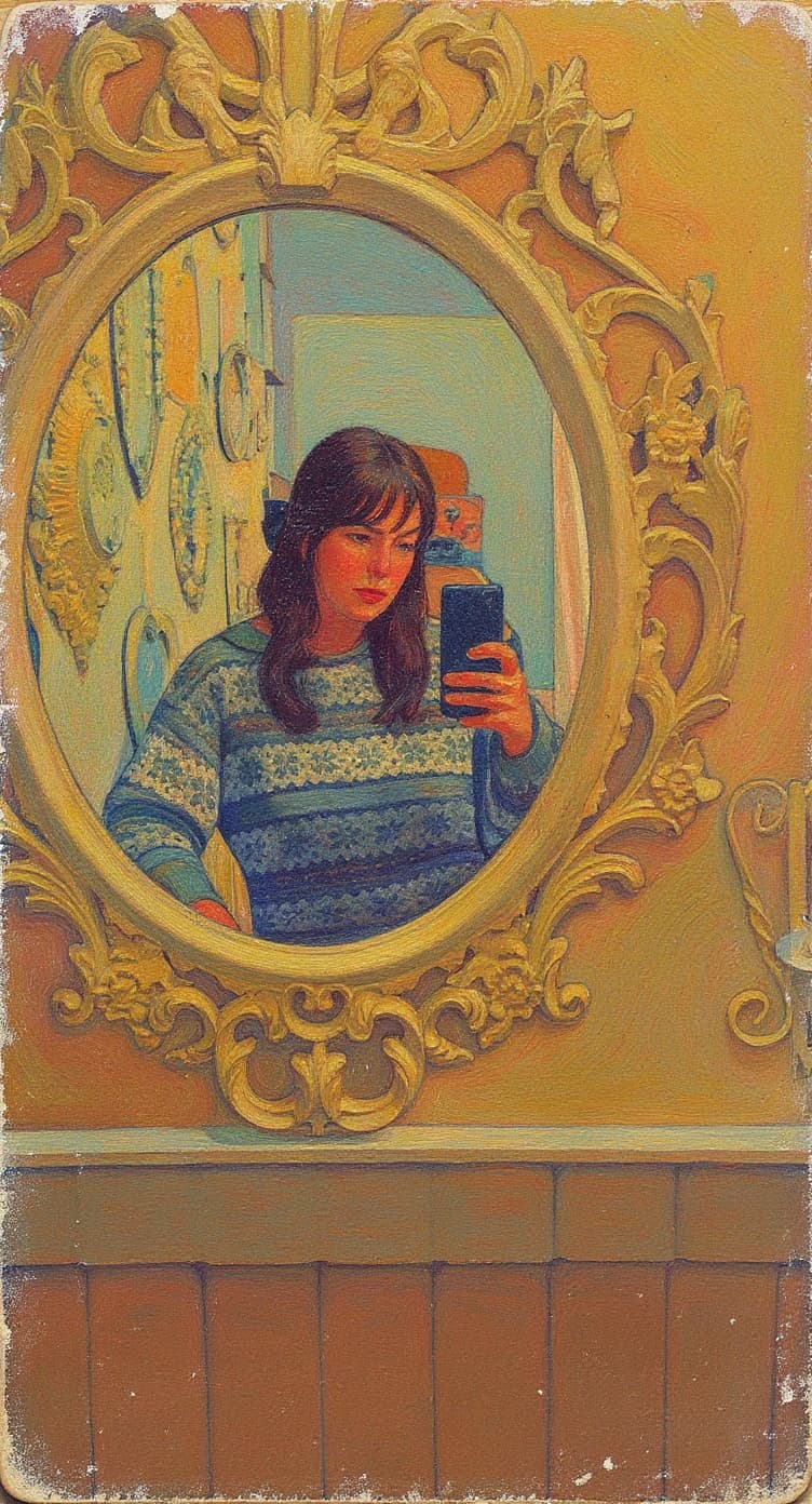 Transform image to vintage art style