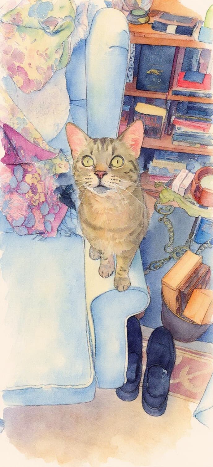 Transform image to watercolor art style