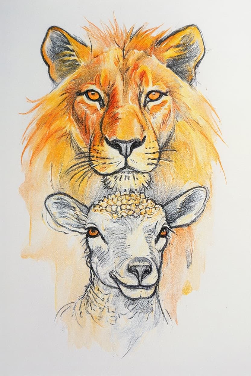 Transform image to sketch art style