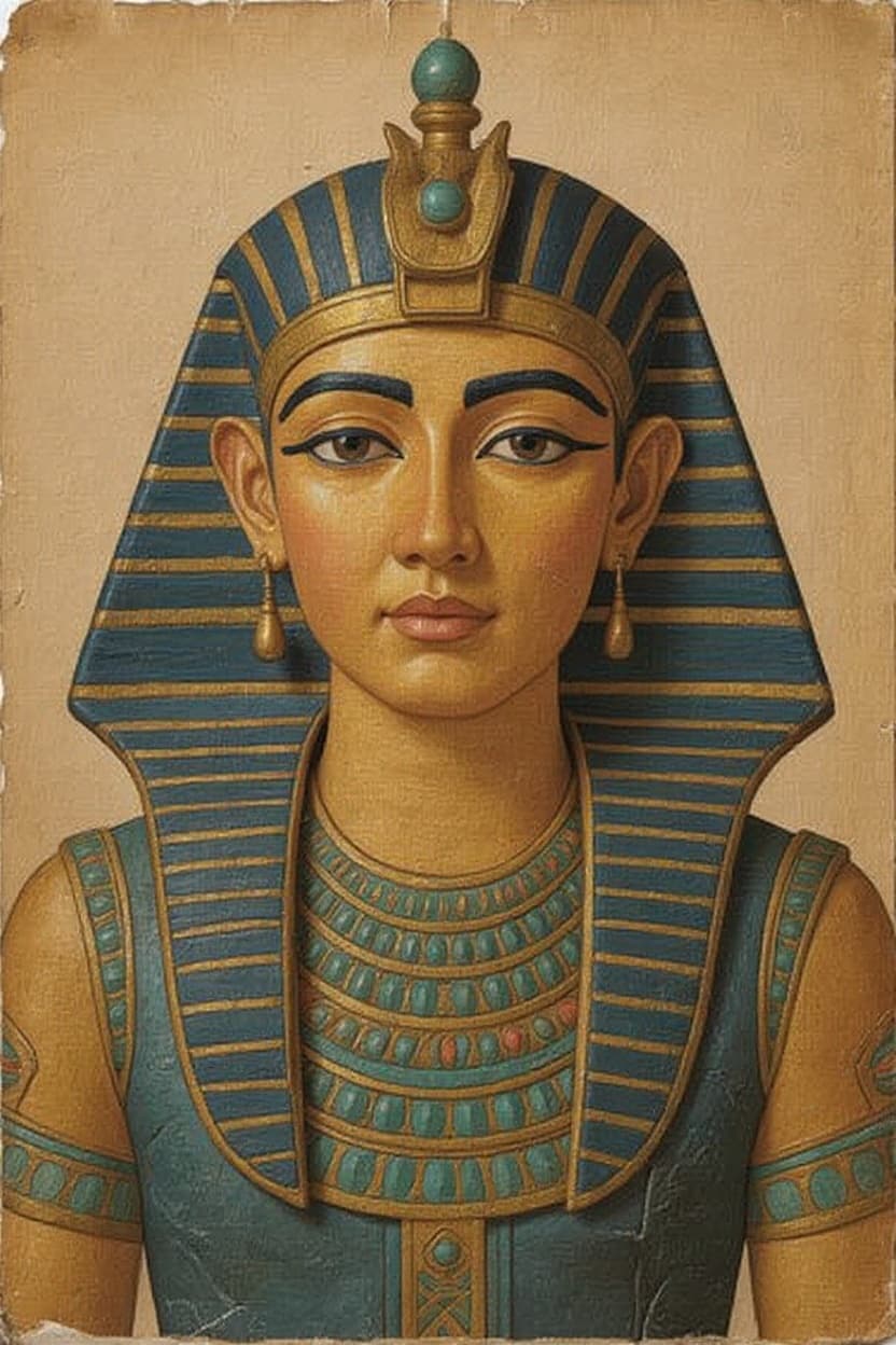 Transform image to egyptian art style