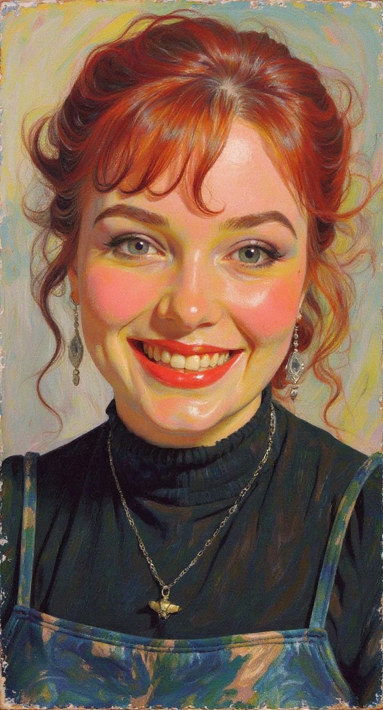 Transform image to vintage art style