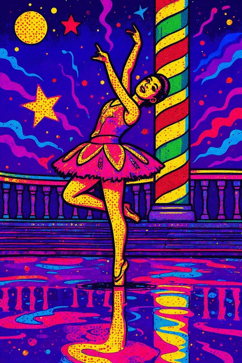 Transform image to pop-art art style