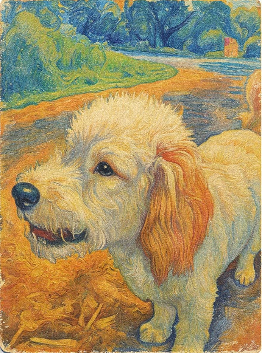 Transform image to vintage art style