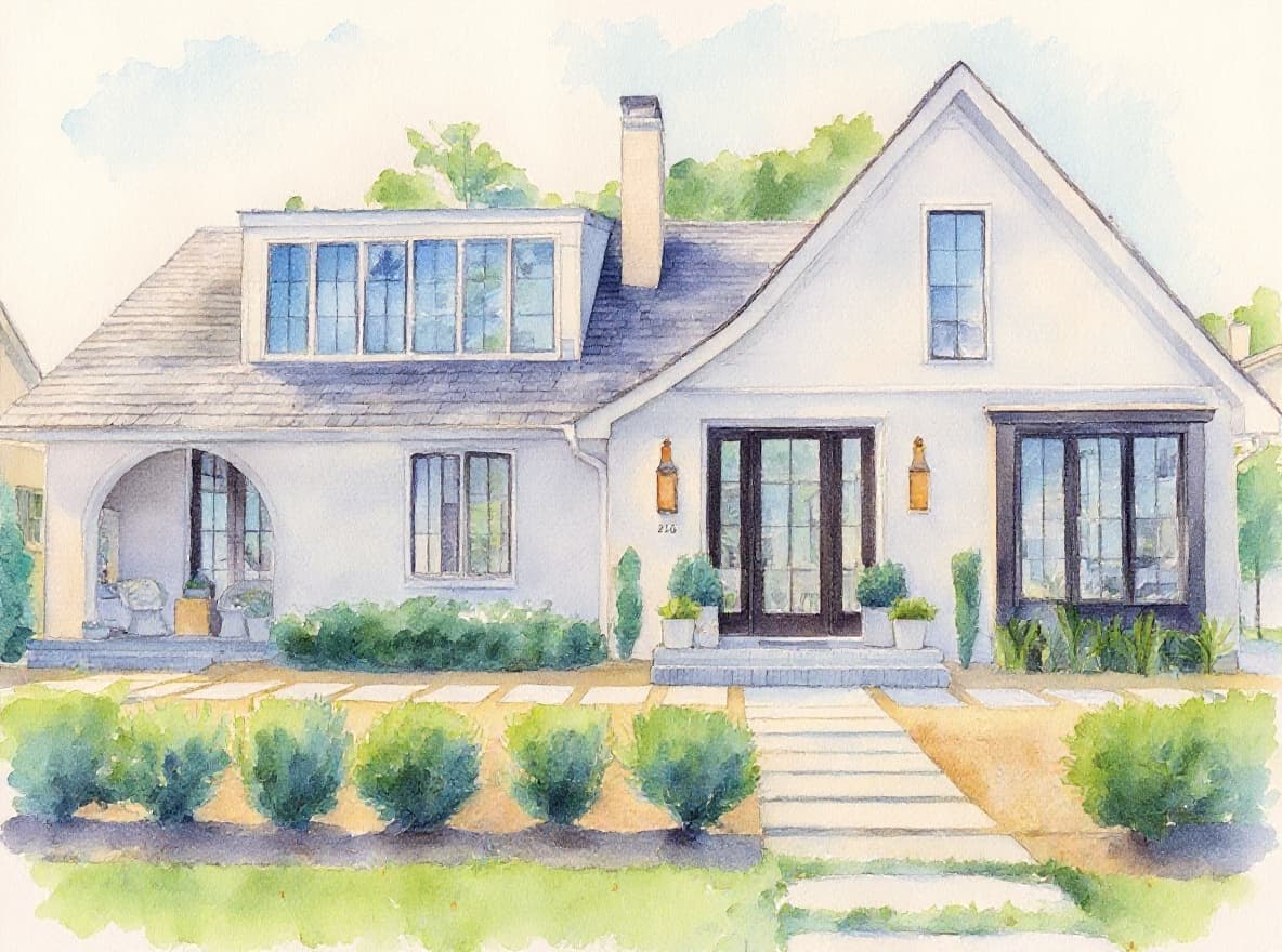 Transform image to watercolor art style