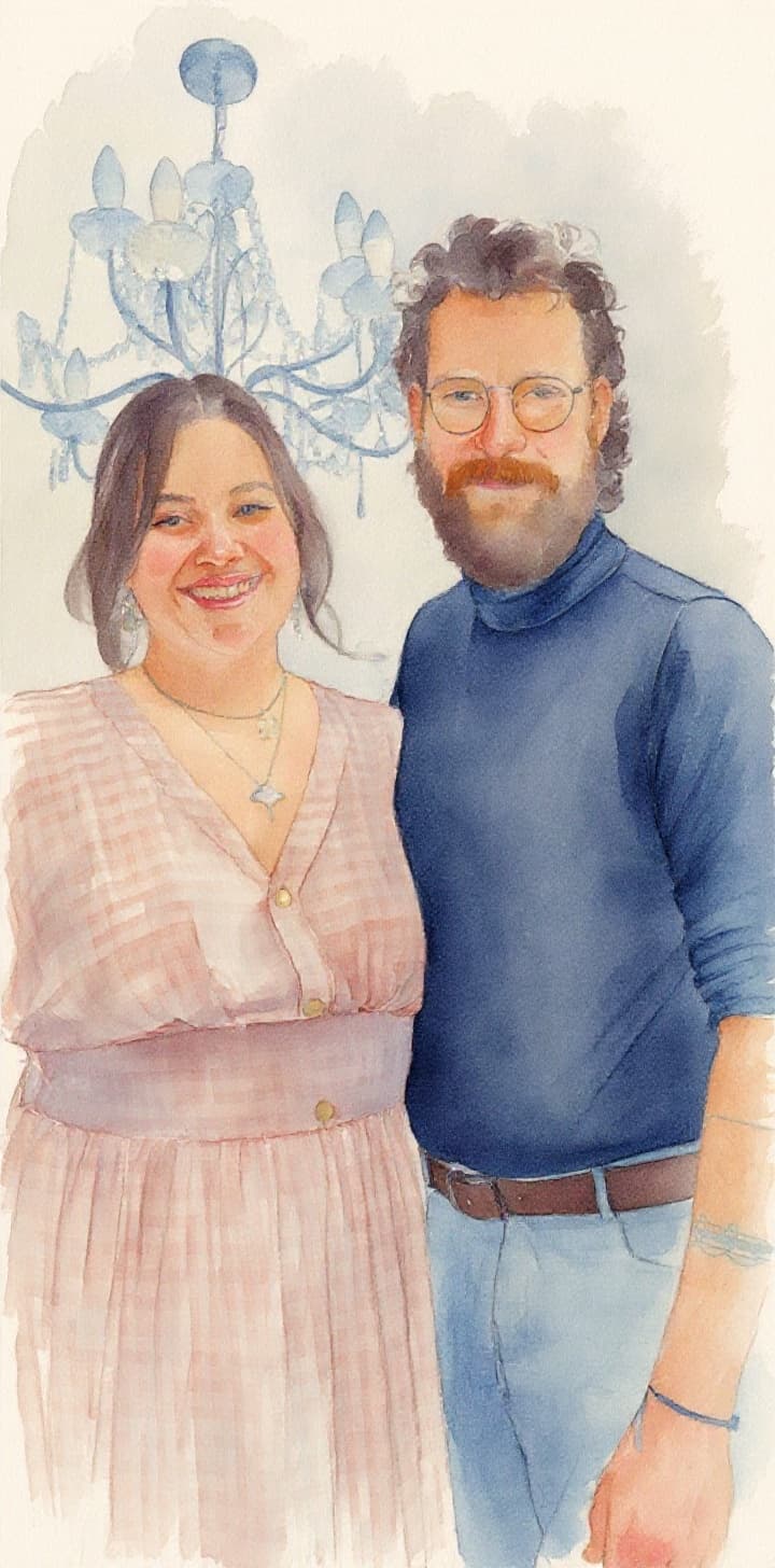 Transform image to watercolor art style