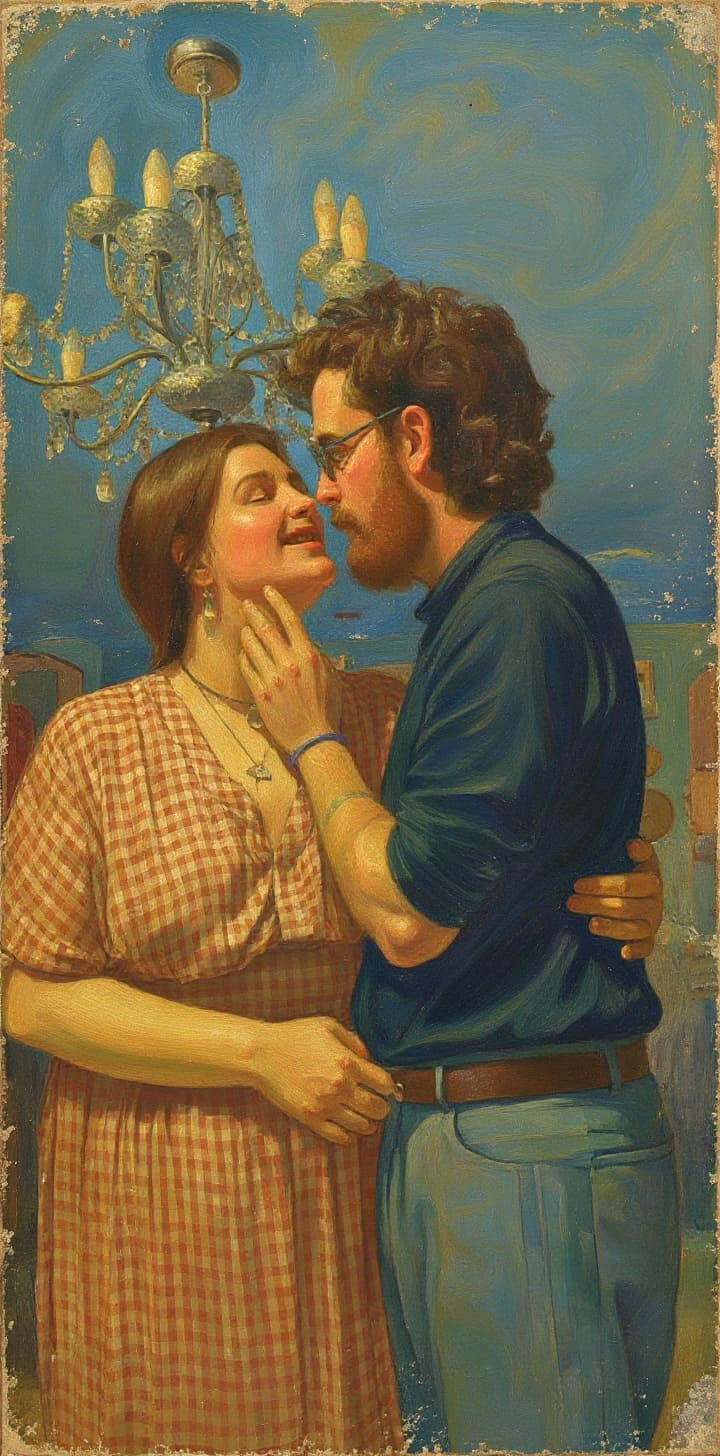 Transform image to vintage art style