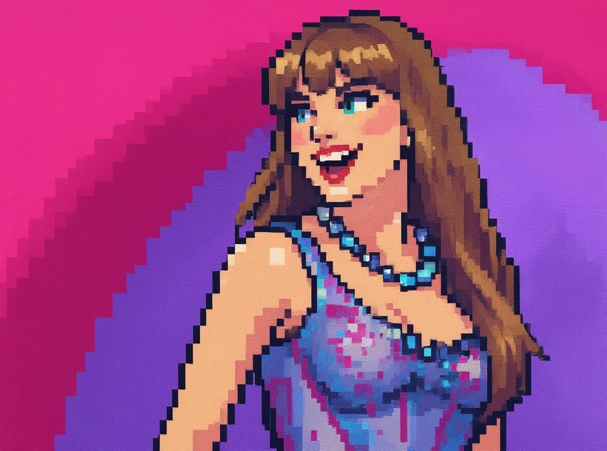 Transform image to pixel-art art style