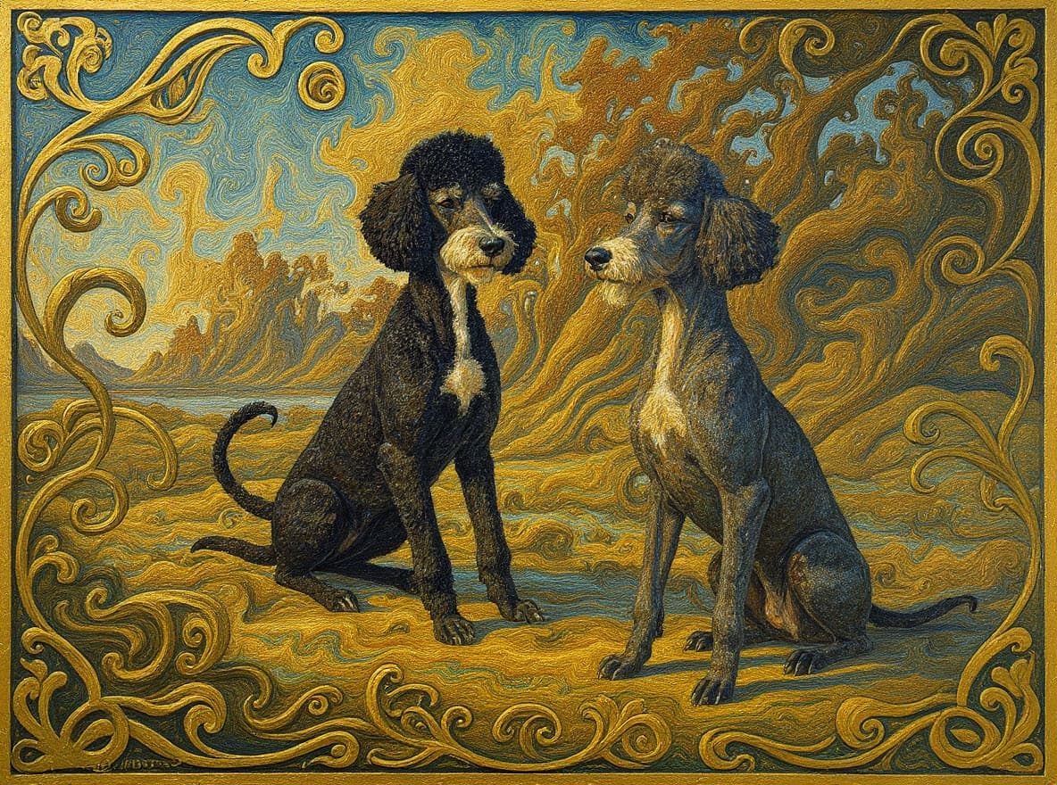 Transform image to art-nouveau art style