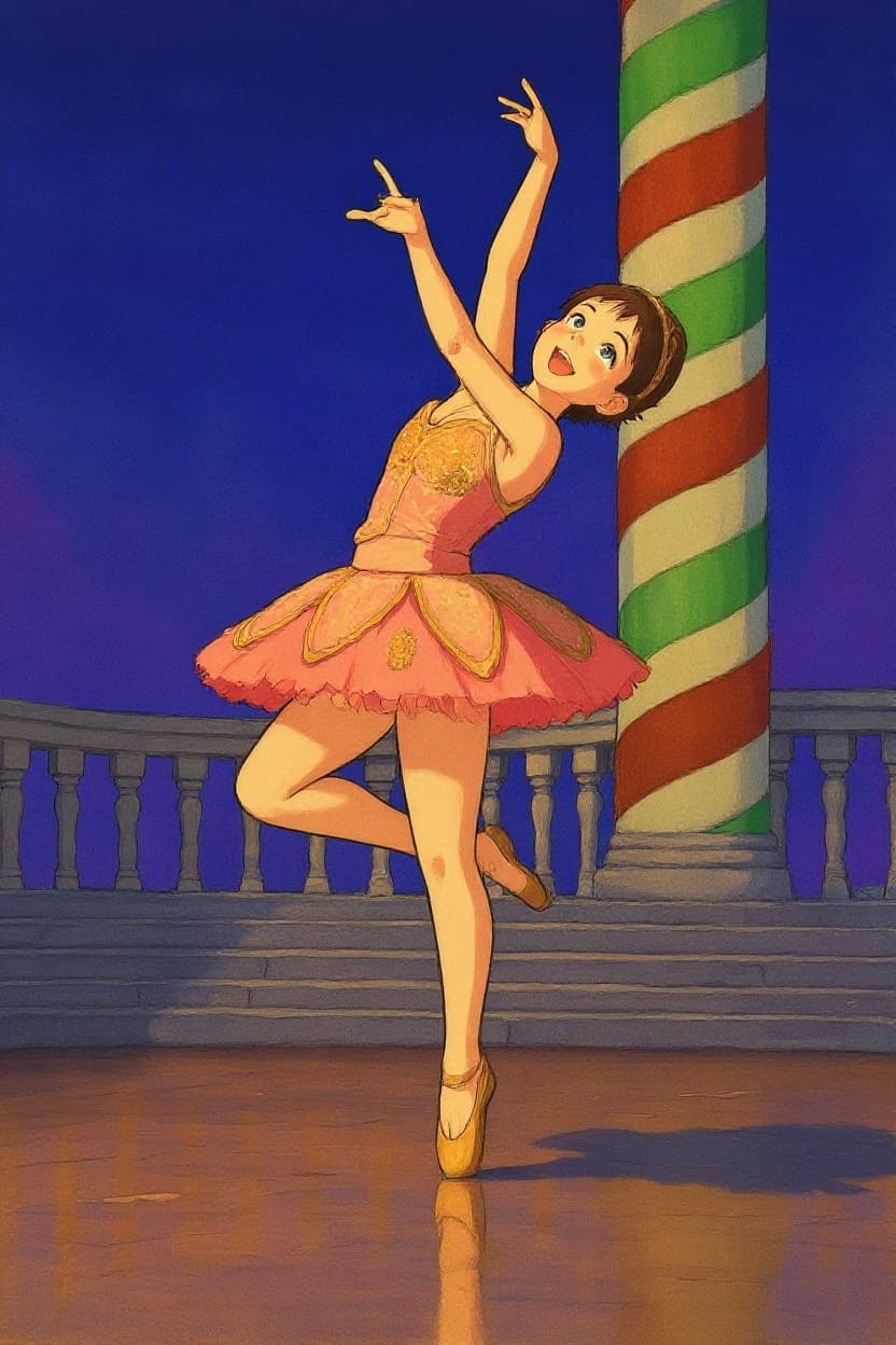 Transform image to ghibli art style