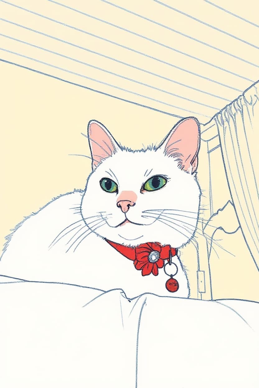 Transform image to line-art art style