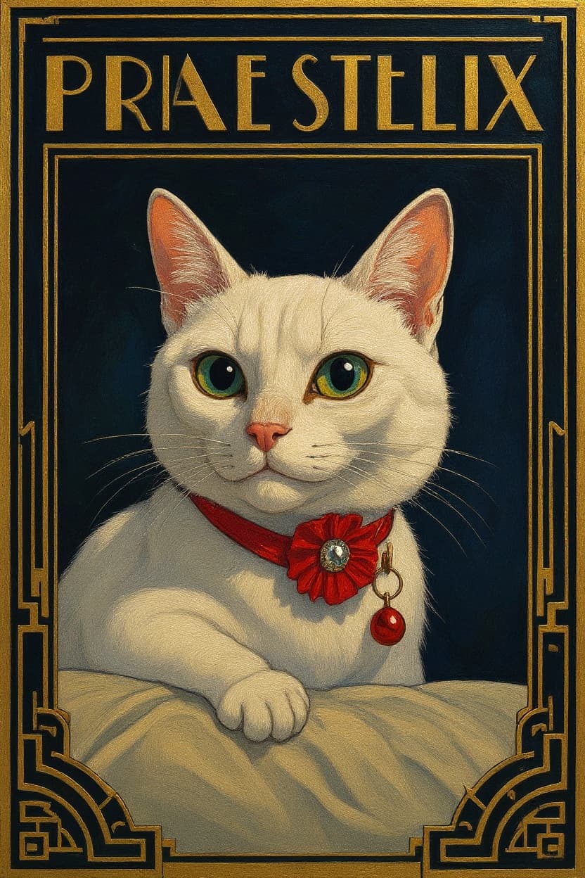 Transform image to art-deco art style
